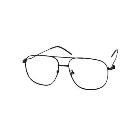 Men Black Frames-Aviator